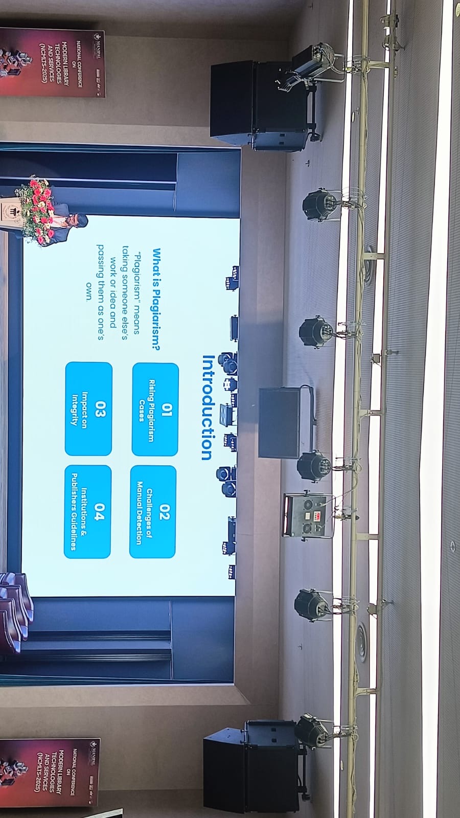 Introduction presentation slide at NCMLTS 2025